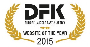 DFK EMEA Website of the Year Award 2015